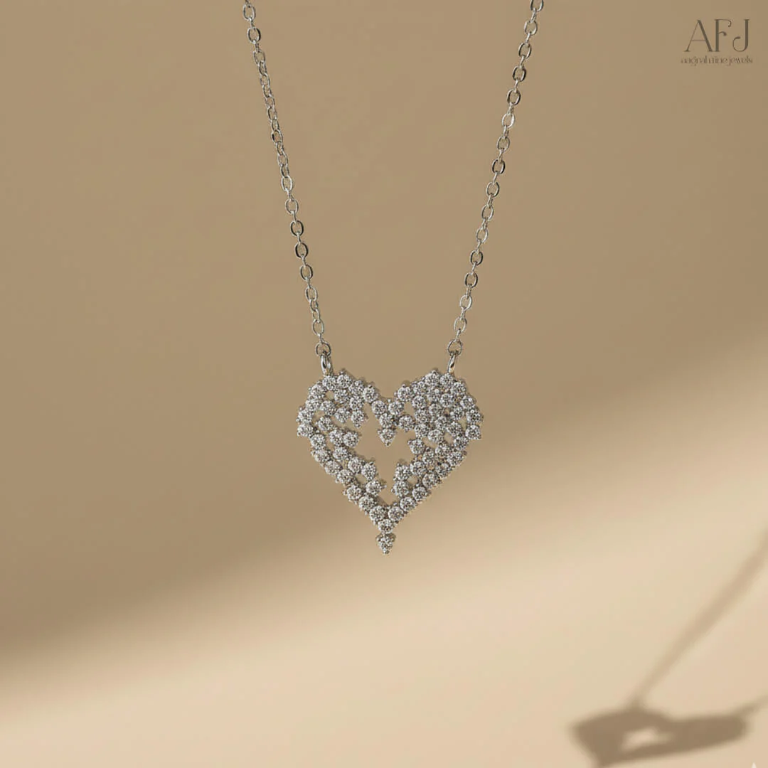 The Celestial Heart Pendant Necklace - Image 4