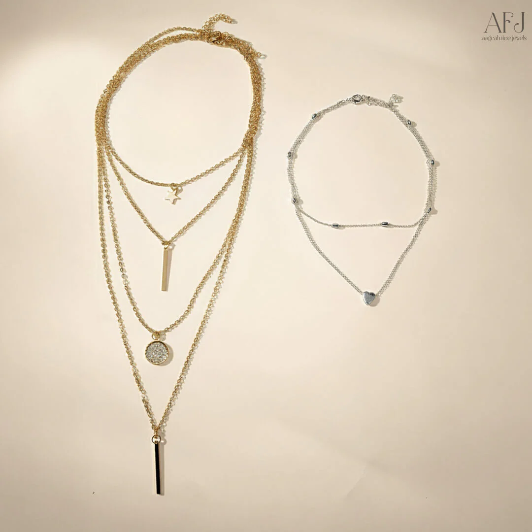 The Luxe Layered Necklace Combo - Image 4
